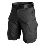 Men Urban Military Tactical Shorts Upgraded Waterproof Quick Dry Multi-pocket Short Pants Outdoor Hunting Fishing Cargo Shorts
