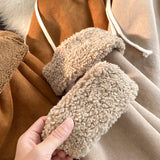 Winter Thick Suede Pants Men Warm Fashion 3-color Thicken Lambhair Pants Men Streetwear Loose Straight Pants Mens Trousers M-2XL