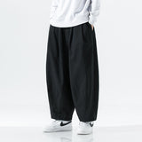 Foesce Loose Men’s Casual Pants Cotton New Fashion Joggers Trousers Male Streetwear Sweatpants Oversized Men Woman Harem Pants M-5XL