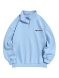 Foesce Cotton Hoodie for Men Solid Fleece Lining Sweatshirt Turtleneck Zipper Streetwear Pullover Fall Winter Warm Sweats Hoodies