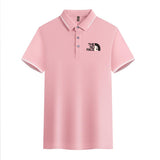 Men Polo Shirt Casual Business Polos Shirts Summer New Men's Short Sleeve Letter Printed Classic Homme Tees Fashion Slim Lapel