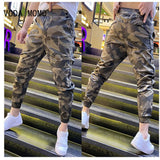 Joggers Cargo Pants Men Harem Pants Multi-Pocket Camouflage Man Cotton Sweatpants Streetwear Casual Plus Size Trousers