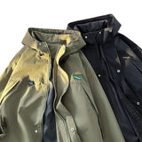 Hooded Outerdoor Jacket Men's Cotton Padded Coats Fashion Brand Loose Unisex Clothing Thicken Male Outerwear