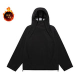 Street Trend American Turtleneck Windbreaker Women Thickening Autumn and Winter Jacket Outdoor Windproof Assault Jacket
