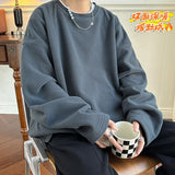 Winter Thicken Hoodie Men Fashion Oversize Casual Sweatshirt Men Streetwear Korean Loose Thick Pullover Hoodies Mens Hoody M-3XL