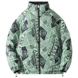Winter Jacket Men Reversible Parkas Thicken Warm Coat Mens Streetwear Jackets Parka Women Fashion Outwear Coats Oversize