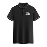 Men Polo Shirt Casual Business Polos Shirts Summer New Men's Short Sleeve Letter Printed Classic Homme Tees Fashion Slim Lapel