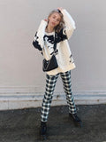 Y2k Sweater Men's Autumn Winter Casual Hip Hop Face Harajuku Punk Rock Jumper Knitted Women Sweater Tops Man Pullover Streetwear