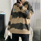 Men Knitted Sweaters Autumn Winter Casual Printed Streetwear Pullover Men's Fashion Knitwear New Style Men Clothing