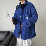 Foesce Men's Plaid Long Sleeve Shirts Art Style Autumn Korean Shirt Woman Fashion Trend Casual Oversize Shirt Quality Clothing New