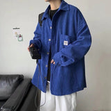 Men's Plaid Long Sleeve Shirts Art Style Autumn Korean Shirt Woman Fashion Trend Casual Oversize Shirt Quality Clothing New