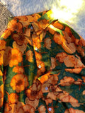 Japanese Retro Shirt Oil Painting Print Long-sleeved Tops Men Women Couple Vintage Loose Oversize Blouse Unisex Hawaiian Shirt