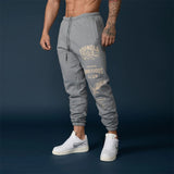 Autumn Mens Sweatpants Sports Leisure Fitness Training Leggings Trousers Men Trends Fashion Pattern Print Slim Pants Streetwear