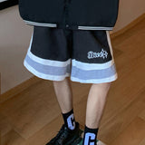 Hiphop Baseball Short-sleeved Suit Men's Bomber High Street Ice Hockey Shirt + Shorts American Basketball Sports Two-piece Suit