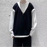 Gothic Cat T Shirt Streetwear Punk Tshirt Harajuku Summer Tops Spring Long Sleeve Couple Cool Ulzzang Loose Japan T-Shirt Male