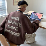 Foesce Y2K Mens Hoodie Loose Sweatshirts Hip Hop Autumn Fashion Brand Unisex Unisex Pullovers Harajuku Male Clothing