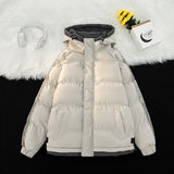 Winter Hooded Jacket Fashion Casual Outdoor Men Thick Warm Classic Senior Down Jacket Men Cotton Coat New Plus Size 8XL