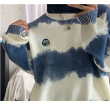 Men Knitted Sweaters Autumn Winter Casual Printed Streetwear Pullover Men's Fashion Knitwear New Style Men Clothing