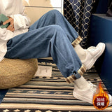 Men's High Quality Pant Autumn Spring Corduroy Pants Business Loose Stretch Straight Leg Fit Corduroy Husband Trouser Male