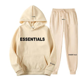 Foesce Autumn/Winter New Unisex Hoodie Set, Casual Fashion Sportswear Set