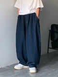 Foesce Wide Leg Cargo Pants Streetwear Baggy Jeans New Spring Autumn Men Korean Fashion Loose Straight Male Brand Clothing Black