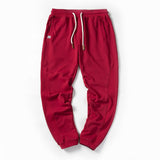 Comfortable straight leg pants classic Joker casual pants men's simple stitching sports pants