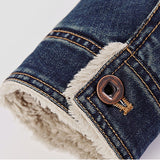 Men Denim Winter Jacket Male Casual Slim Fit Thick Warm Jackets Brand New Men's Fashion Overcoat Brand Clothing 5XL 6XL Coats