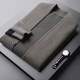 Top Grade New Autum Winter Brand Fashion Knitted Men Cardigan Sweater Black Korean Casual Coats Jacket Mens Clothing S-5XL