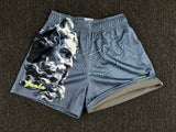 Foesce Inaka Double Mesh Shorts Men Women Classic Mesh Shorts Inaka Power Shorts Animal Print With Liner