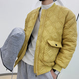 Winter Jackets Solid Color Korean Detachable Hat Loose Cotton Padded Clothes Thickened Warm Jacket Kurtka Zimowa Men Parka Homme