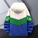 Winter Warm Coats for Men Leisure Lamb Wool Outerwear Zipper Padded Jacket Chic Trendy Thick Fur Plush Warm Men's Clothing