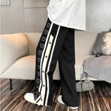 Harajuku Wide leg Oversize Pants Men Streetwear Clothes Side Split Skateboard Pants Loose Casual Trousers
