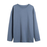 Foesce Men Harajuku Graphic T Shirts Mens Long Sleeve Oversized Tshirts Male Korean Fashions Cotton Plus Size White Tee