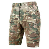 Men Urban Military Tactical Shorts Upgraded Waterproof Quick Dry Multi-pocket Short Pants Outdoor Hunting Fishing Cargo Shorts
