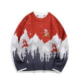 Men's sweaters spring and autumn new couple sweaters new year men's and women's sweaters clothes all match bottoming shirt
