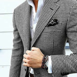 Casual Men Suit Jacket Notched Lapel Wedding Blazer for Prom Party Custom One Piece Male Fashion Coat