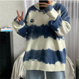 Men Knitted Sweaters Autumn Winter Casual Printed Streetwear Pullover Men's Fashion Knitwear New Style Men Clothing