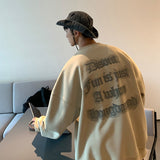 Foesce Y2K Mens Hoodie Loose Sweatshirts Hip Hop Autumn Fashion Brand Unisex Unisex Pullovers Harajuku Male Clothing