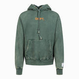 Foesce Printing hand-painted ink splashing best quality cotton heavy wash old high street men women loose terry hooded sweater
