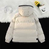 Winter Hooded Jacket Fashion Casual Outdoor Men Thick Warm Classic Senior Down Jacket Men Cotton Coat New Plus Size 8XL