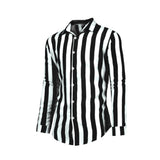 Spring Men Long Sleeve Social Fomal Shirts Slim Striped Shirt Blouses For Men Normal Top Oversized Elegant Shirt Male Clothes