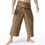 Thai Fisherman Pants Men's Loose Pants for Men/Women Yoga, Pirates, Harun Pants, Beach Pants, Comfortable Casual Home Pants