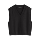 New Spring Autumn 3 Piece Set Women Streetwear Knitted Vest+Long Sleeve Shirt+Harajuku BF Loose Cargo Pants Women
