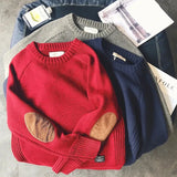 Sweaters men Winter new style thick warm sweater men youth O-neck sweaters autumn Men's wool pullovers size M-5XL