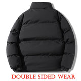 Foesce Winter Jacket Men Reversible Parkas Thicken Warm Coat Mens Streetwear Jackets Parka Women Fashion Outwear Coats Oversize 03