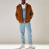 Fashion Men Jeans Jumpsuits Casual  Denim Overalls For Men Suspender Pants Large Size New Summer Loose Tourism Clothing