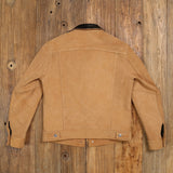 Cheap Suede leather jacket.Classic casual style men cowhide coat.slim genuine leather cloth