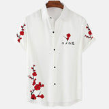Flower Shirt Hawaiian Shirt Men Clothes Loose Breathable Men's Shirts Summer Male Shirt Street Casual Short Sleeve Tops 5xl