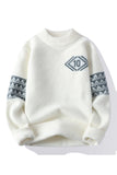 Winter Harajuku Mink Cashmere Sweater Men Half Turtleneck Mens Sweaters Top Quality Pull Homme Thick Warm Pullover Men