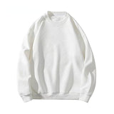 American High Street Small Pattern Design Thin Sweatshirt Men's Loose Casual Bottoming Shirt Y2k Clothes Harajuku Streetwear
